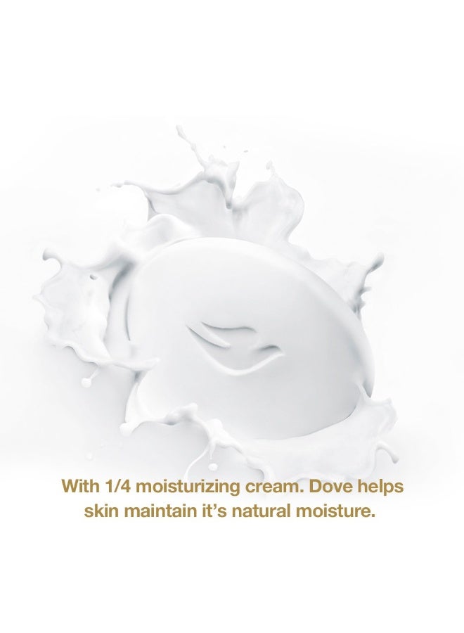Dove Cream Beauty Bathing Bar, 100g (Pack of 3) - Image 3